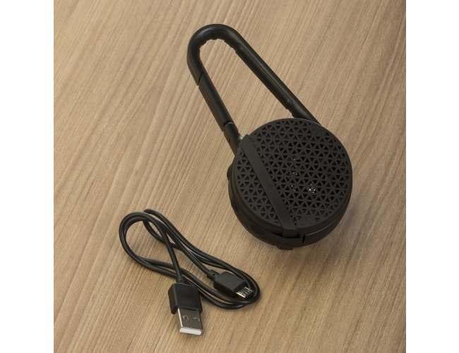 Caixa de Som Bluetooth com Mosqueto.