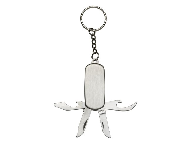 Chaveiro Metal Canivete 4 Fun��es